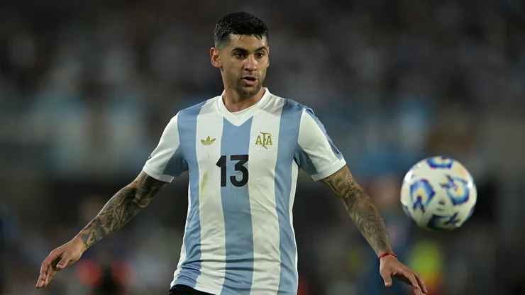 Cuti Romero em jogo da Argentina (Marcelo Endelli/Getty Images)