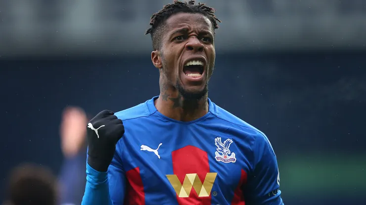 Zaha nos tempos de Crystal Palace. Foto: Alex Livesey/Getty Images