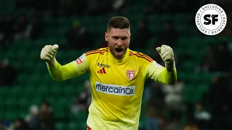 Simão Bertelli em jogo. (Foto: IMAGO / Avant Sports)