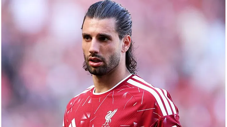 Dominik Szoboszlai pelo Liverpool. Foto: Jack Thomas/Getty Images