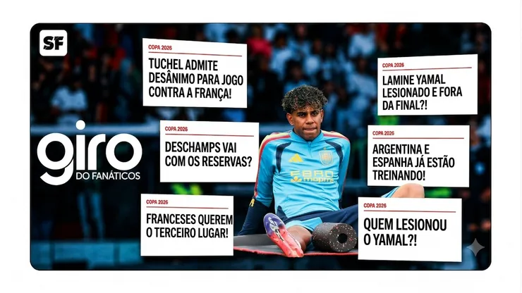 Giro da Copa: Saiba tudo que aconteceu nesta quinta-feira (16/07). Foto: Florencia Tan Jun/Getty Images editada pelo Gemini