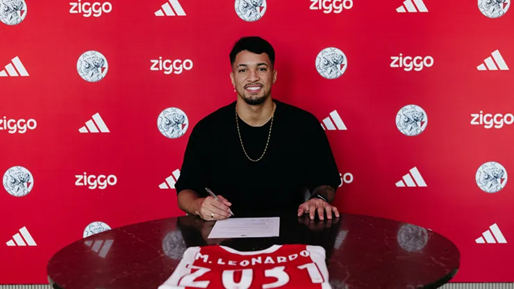 Ajax anuncia a contratação de Marcos Leonardo; Saiba os valores, tempo de contrato e mais. Foto: Divulgação/Ajax