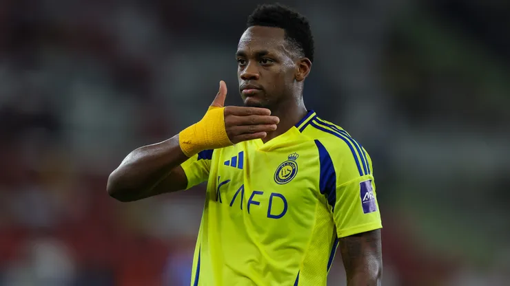 Jhon Durán é o novo reforço do Benfica. Foto: Yasser Bakhsh/Getty Images