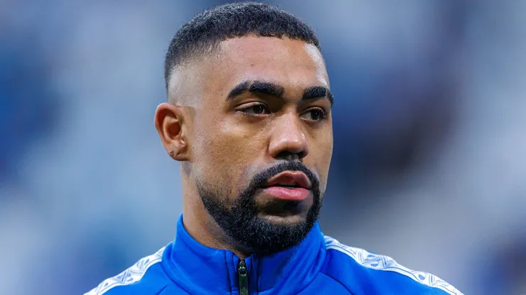 Malcom antes de uma partida pelo Al-Hilal. Foto: Abdullah Ahmed/Getty Images