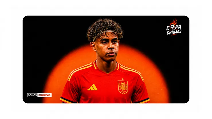Yamal lidera a Espanha na final contra a Argentina. Foto: David Ramos/Getty Imagens - com auxilio do CHAT GPT