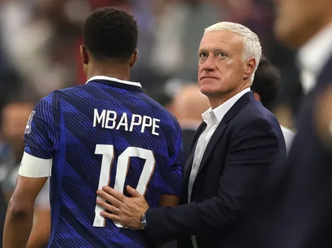 Carta emocionante de Mbappé para Deschamps