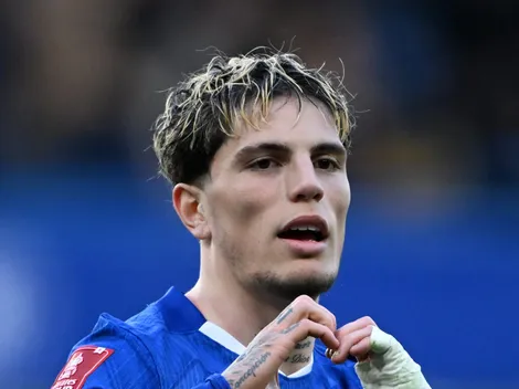 Garnacho quer jogar na Roma assim que sair do Chelsea