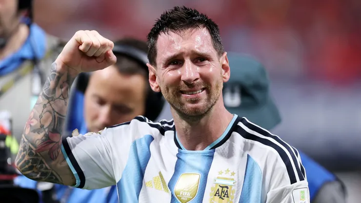 Lionel Messi pela Argentina. (Foto: Justin Setterfield/Getty Images)