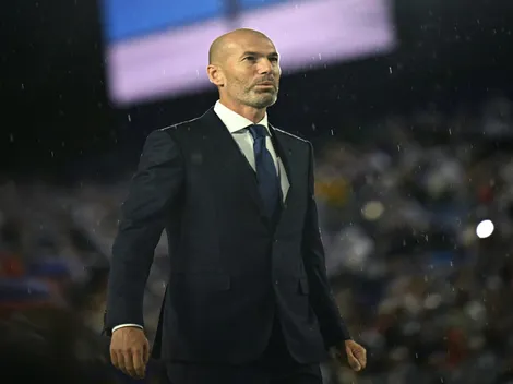 Zidane, provável treinador da França, na final do Mundial
