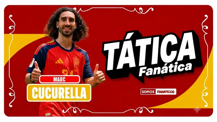 Marc Cucurella (Foto: David Ramos/Getty Images e edição com IA - Gemini)