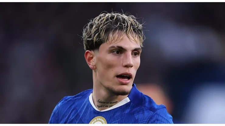 Garnacho em jogo do Chelsea (Photo by Ryan Pierse/Getty Images)