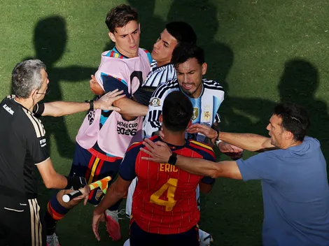 Paredes é expulso após confusão na final