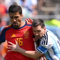 Rodri enaltece título sobre a Argentina de Messi