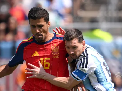 Rodri enaltece título sobre a Argentina de Messi