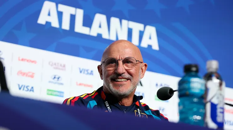 Luis de la Fuente, treinador da Espanha (Florencia Tan Jun/Getty Images)