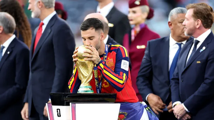 Baena venceu a Copa do Mundo com a Seleção Espanhola