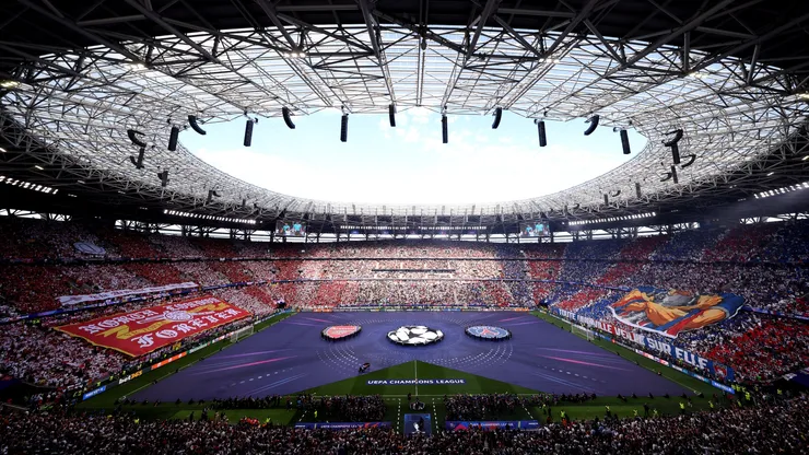 Final da Champions 2025/26 entre Arsenal e PSG, em Budapeste (Hungria) – Richard Heathcote/Getty Images