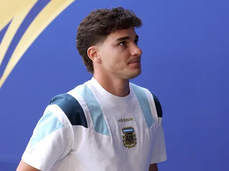 A novela de Julián Alvarez marcou o Barcelona durante a Copa
