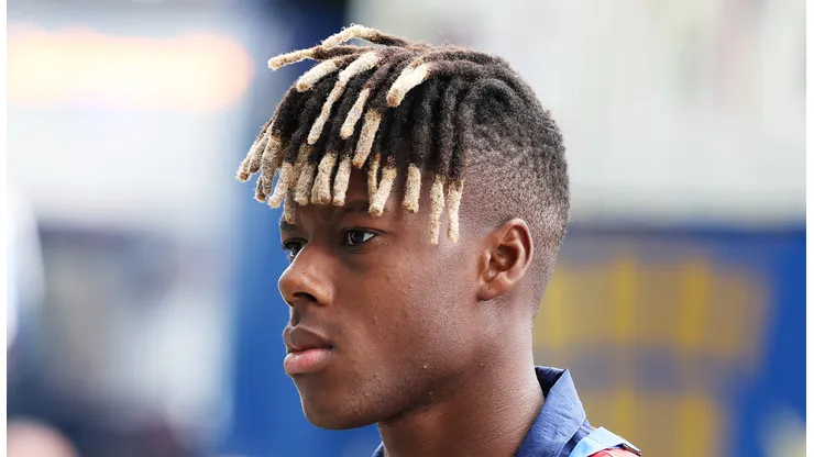 Nico Williams com a seleção espanhola (Photo by Florencia Tan Jun/Getty Images)