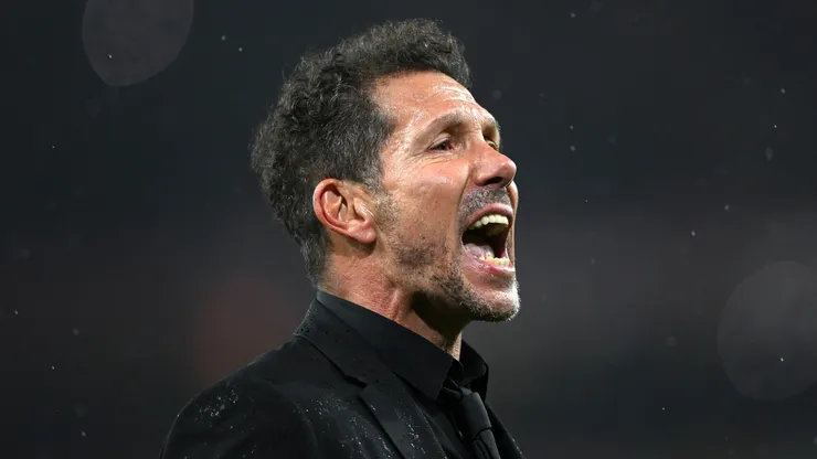Diego Simeone pelo Atlético de Madrid. (Foto: Shaun Botterill/Getty Images)