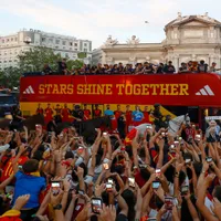Espanha provoca CR7 na festa do título da Copa do Mundo
