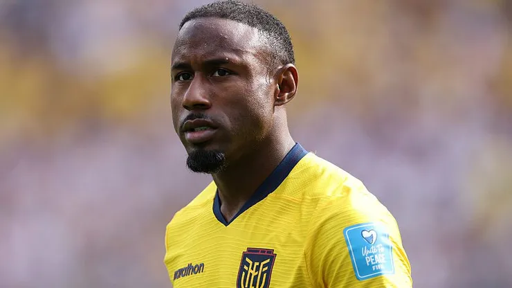 John Yeboah da seleção do Equador, virou alvo do Vasco. Foto: Justin Setterfield/Getty Images