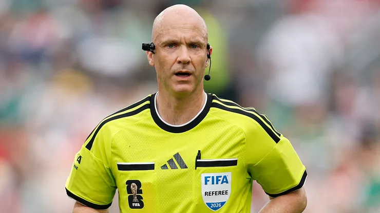 Anthony Taylor pela Copa do Mundo. (Foto: Michael Reaves/Getty Images)