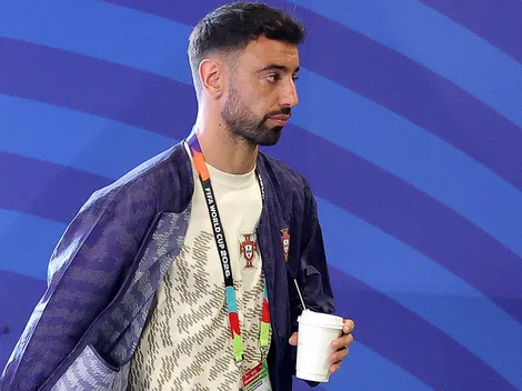Bruno Fernandes não renovou com o Manchester United