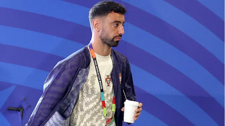 Bruno Fernandes não renova com o Manchester United e pode assinar com outro clube. (Foto: Alex Slitz/Getty Images)