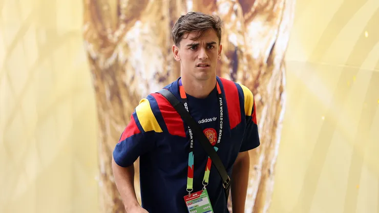 Gavi minimiza confusão com Paredes - Foto: Florencia Tan Jun/Getty Images