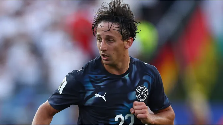 Matías Galarza em partida do Paraguai. (Photo by Robert Cianflone/Getty Images)