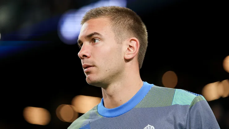 Franco Mastantuono, do Real Madrid. (Foto: Florencia Tan Jun/Getty Images)