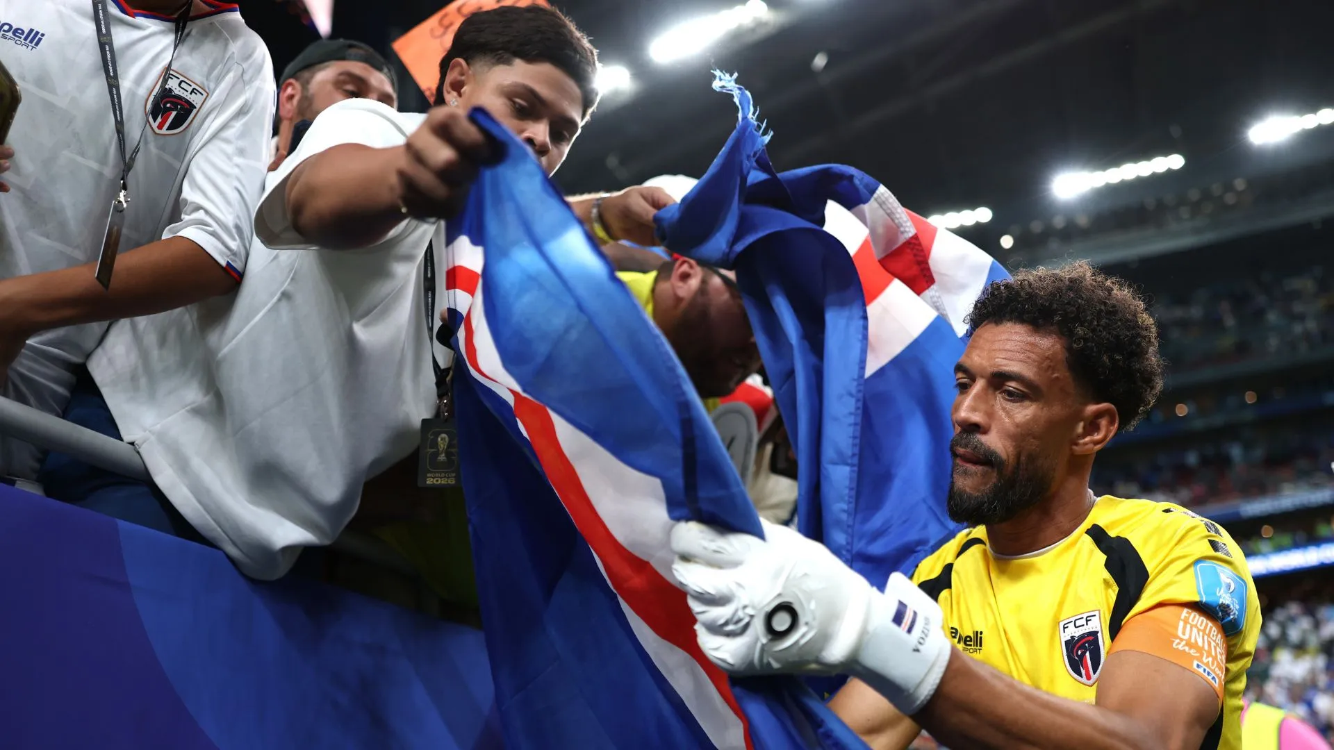 Vozinha se destacou pela Seleção de Cabo Verde na Copa do Mundo 2026 (foto: Michael Steele/Getty Images)