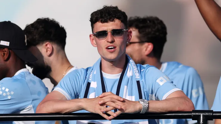 Phil Foden no Manchester City. (Foto: Carl Recine/Getty Images)