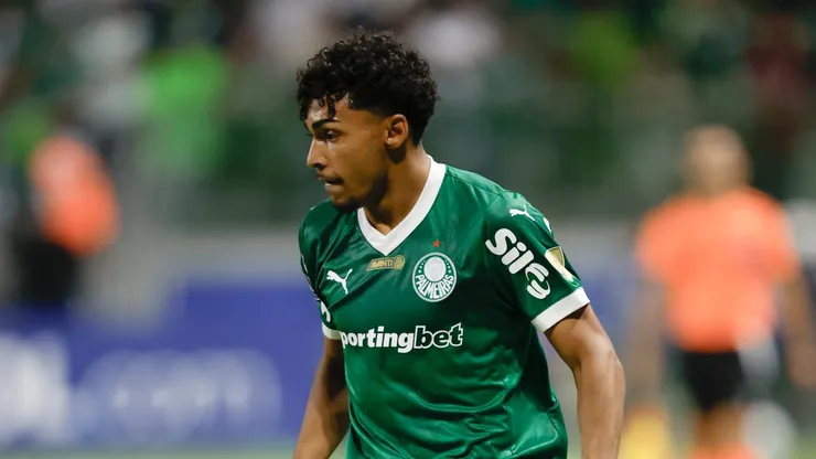 O atacante Luighi em jogo do Palmeiras (Miguel Schincariol/Getty Images)