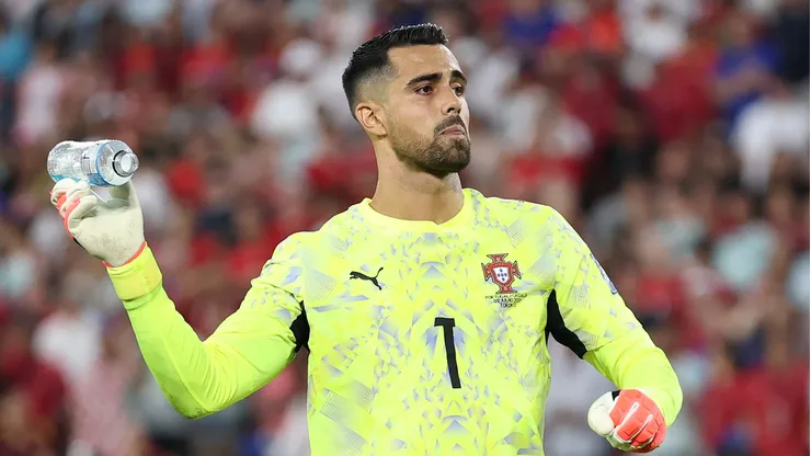 Diogo Costa, goleiro português. (Photo by Justin Setterfield/Getty Images)