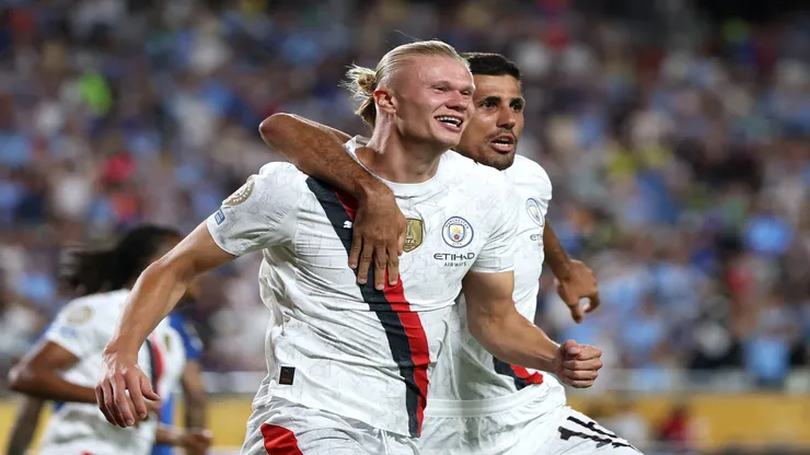 Haaland e Rodri disputaram a Copa do Mundo por Noruega e Espanha, respectivamente - Francois Nel/Getty Images