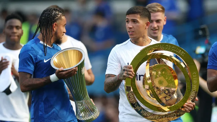 Malo Gusto e Enzo Fernández estão na mira do Manchester City. Foto: Richard Pelham/Getty Images