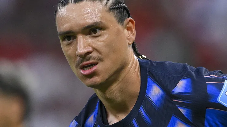 Darwin Nunez em jogo do Uruguai. (Photo by David Ramos/Getty Images)