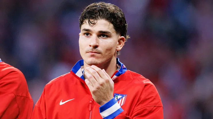 Julián Álvarez, do Atlético de Madrid. Foto: IMAGO / Ball Raw Images