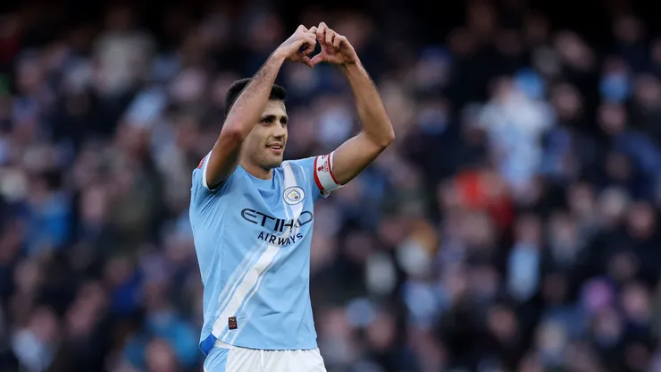 Rodri fica próximo de acerto com o Real Madrid (Lewis Storey/Getty Images)