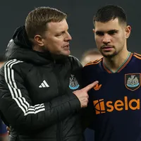 Técnico do Newcastle fala sobre o futuro de Bruno Guimarães