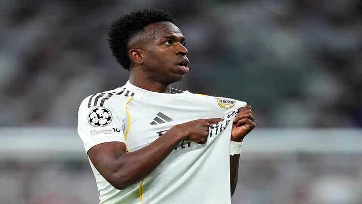 Vini Jr negocia renovação com o Real Madrid - Angel Martinez/Getty Images