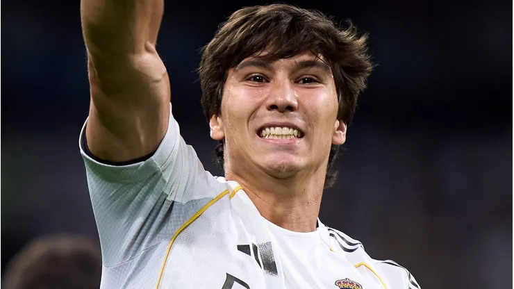 Gonzalo Garcia, atacante do Real Madrid. (Photo by Angel Martinez/Getty Images)