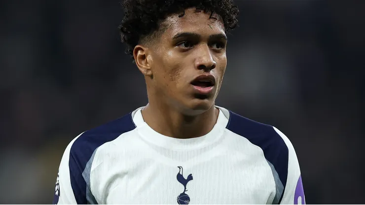 Souza em jogo do Tottenham. (Photo by Justin Setterfield/Getty Images)