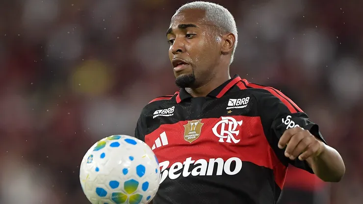 Lorran, atacante do Flamengo. Foto: Thiago Ribeiro/AGIF