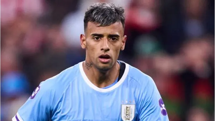 Luciano Rodriguez pela seleção do Uruguai. Foto: Juan Manuel Serrano Arce/Getty Images