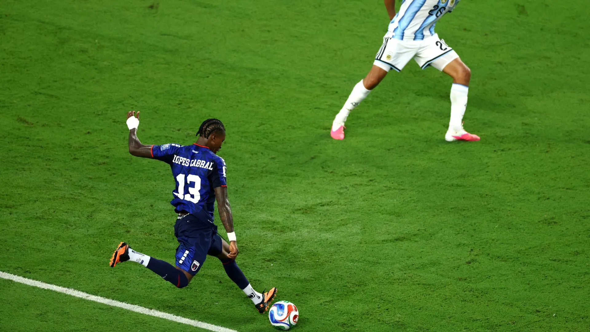 Sidny Cabral fez o gol mais bonito da Copa do Mundo (foto: Meggan Briggs/Getty Images)