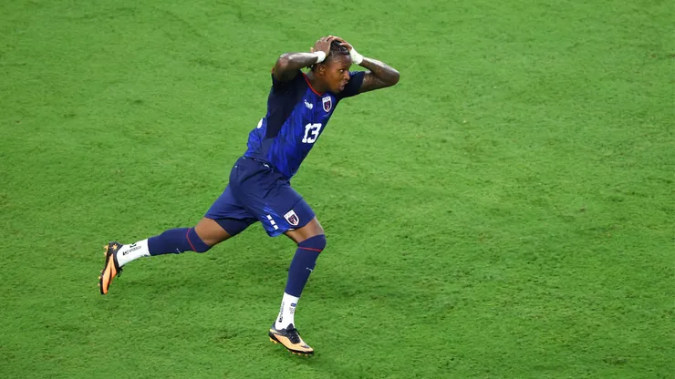 Sidny Cabral não acreditou no golaço que fez por Cabo Verde contra a Argentina pelo mata-mata da Copa do Mundo