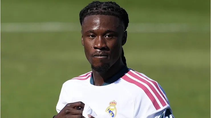 Eduardo Camavinga pelo Real Madrid em amistoso neste mês. Foto: IMAGO / Alterphotos